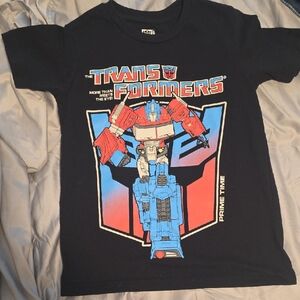 Transformers Kids Short Sleeve Tee - Black